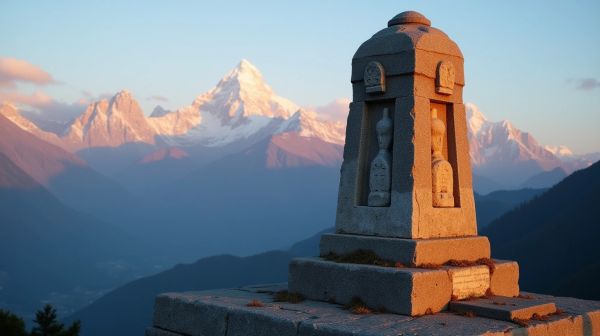 Choisir une pierre tombale en Himalaya Orange : la durabilité assurée